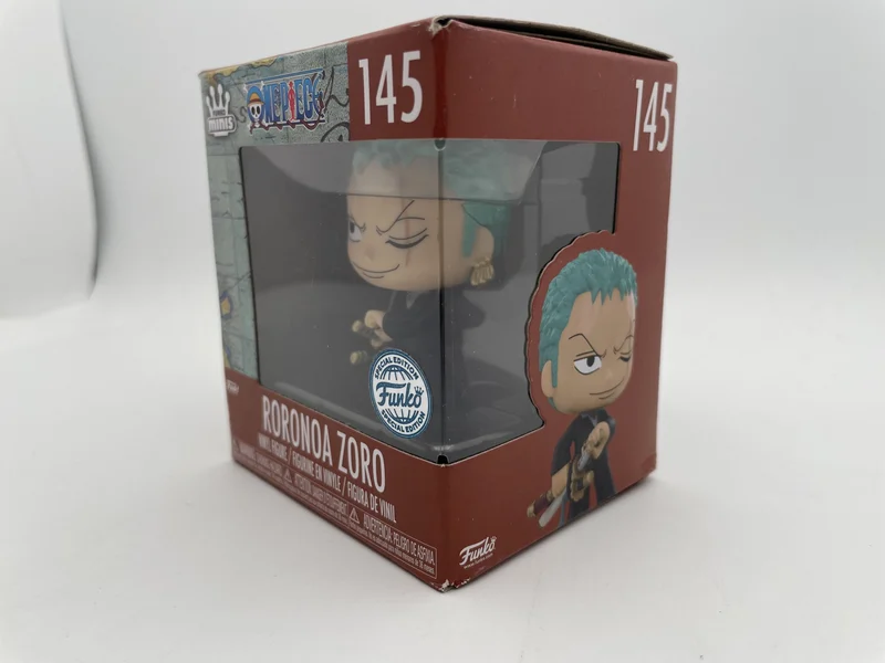 Funko Minis – Roronoa Zoro One Piece (n°145) Special Edition - Figurines - Neuf
