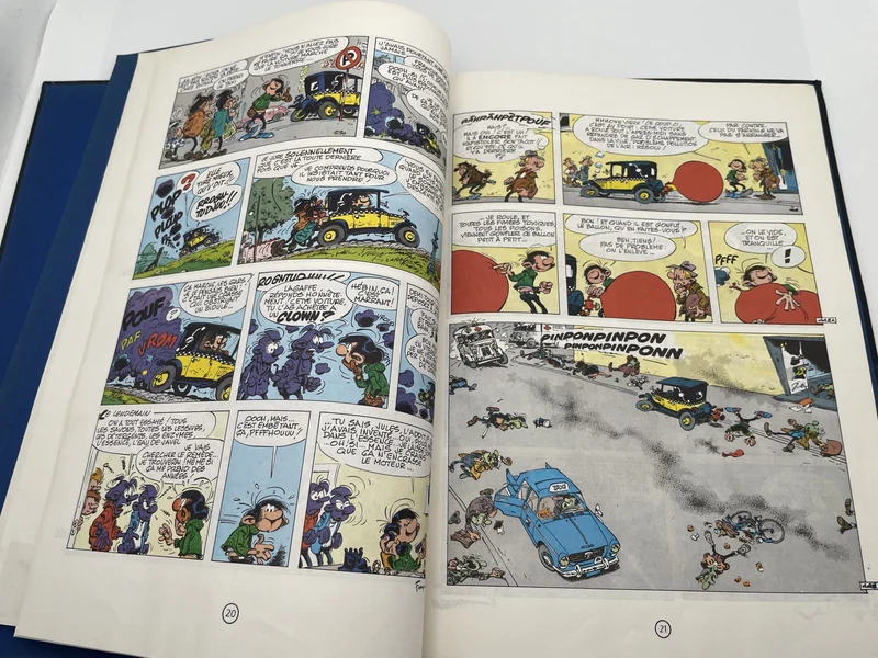 Gaston - Fou du bus ! - André Franquin - KIS.S - BD franco-belge - Très bon état