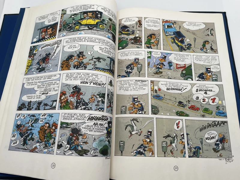Gaston - Fou du bus ! - André Franquin - KIS.S - BD franco-belge - Très bon état