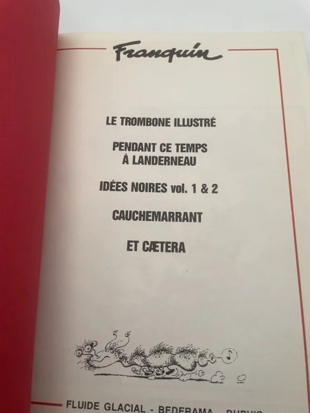 Idées Noires - Intégrale Rombaldi - Franquin - Rombaldi - BD franco-belge - Très bon état