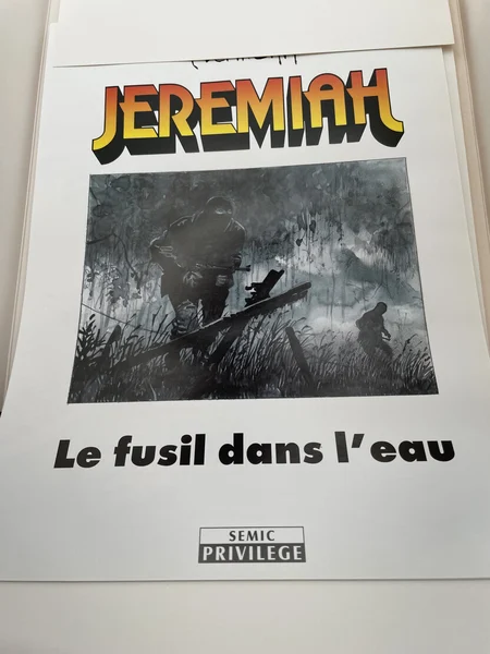 Jeremiah - TT - T 22 - Le fusil dans l'eau - Hermann - Semic - BD franco-belge - Neuf