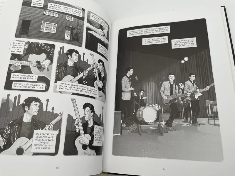 Lennon - David Foenkinos / Éric Corbeyran / Horne - Marabout - BD franco-belge - Bon état