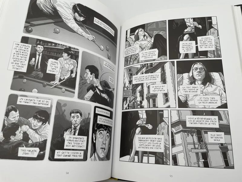 Lennon - David Foenkinos / Éric Corbeyran / Horne - Marabout - BD franco-belge - Bon état