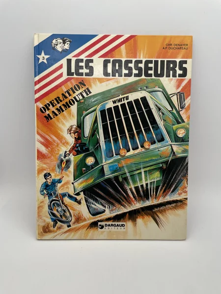Les Casseurs - Al & Brock - EO - T 3 - Opération Mammouth - Christian Denayer / André-Paul Duchâteau - Le Lombard - BD franco-belge - Très bon état