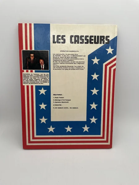 Les Casseurs - Al & Brock - EO - T 3 - Opération Mammouth - Christian Denayer / André-Paul Duchâteau - Le Lombard - BD franco-belge - Très bon état