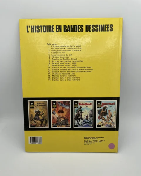 L'Histoire en Bandes Dessinées - T 17 - Stanley - À la recherche de l'homme perdu - Octave Joly / Victor Hubinon - Dupuis - BD franco-belge - Très bon état