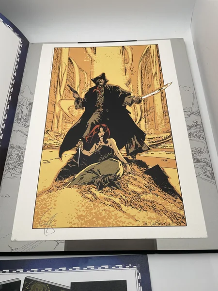 Long John Silver - TL - T 3 et T 4 (Le Labyrinthe d'Émeraude, Guyanacapac) - Mathieu Lauffray / Xavier Dorison - Bruno Graff - BD franco-belge - Très bon état