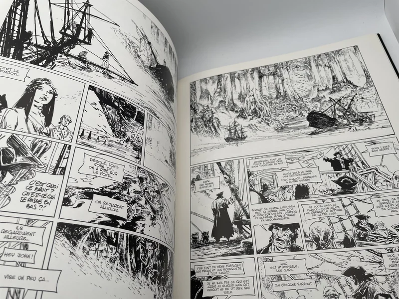 Long John Silver - TL - T 3 et T 4 (Le Labyrinthe d'Émeraude, Guyanacapac) - Mathieu Lauffray / Xavier Dorison - Bruno Graff - BD franco-belge - Très bon état