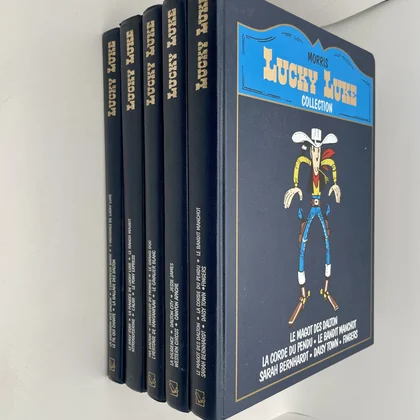 Lucky Luke - Collection Lecturama (T 1 à T 5, manque T 6) - René Goscinny / Morris - Lecturama - BD franco-belge - Très bon état