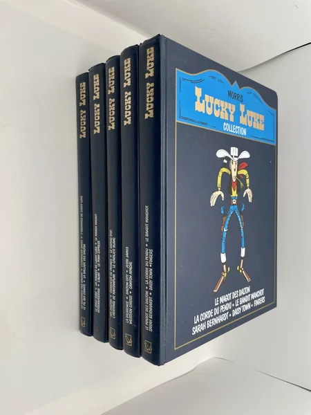 Lucky Luke - Collection Lecturama (T 1 à T 5, manque T 6) - René Goscinny / Morris - Lecturama - BD franco-belge - Très bon état