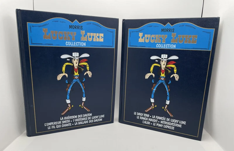 Lucky Luke - Collection Lecturama (T 1 à T 5, manque T 6) - René Goscinny / Morris - Lecturama - BD franco-belge - Très bon état