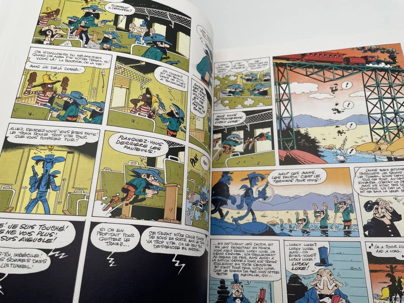 Lucky Luke - Collection Lecturama (T 1 à T 5, manque T 6) - René Goscinny / Morris - Lecturama - BD franco-belge - Très bon état