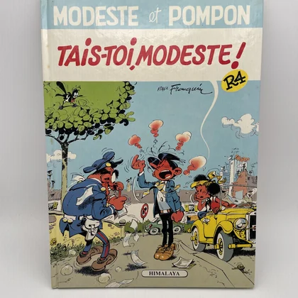 Modeste et Pompon - R4 - Tais-toi, Modeste ! - Greg / André Franquin - Le Lombard - BD franco-belge - Bon état