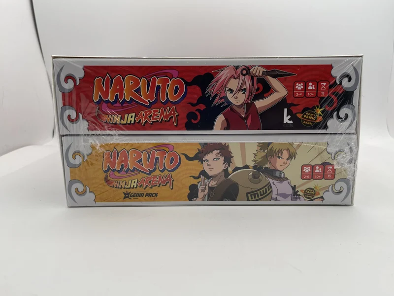 Naruto Ninja Arena – Ultimate Box (Jeu de base + Genin Pack) - Jeux de société - Neuf