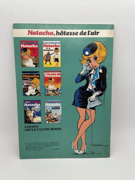 Natacha - EO - T 7 - L'Hôtesse et Monna Lisa - François Walthéry / Mittéï - Dupuis - BD franco-belge - Très bon état