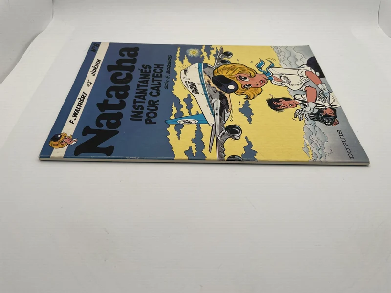 Natacha - EO - T 8 - Instantanés pour Caltech - François Walthéry / Jidéhem / Étienne Borgers - Dupuis - BD franco-belge - Très bon état