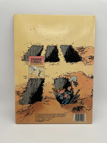 Pierre Tombal - EO - T 1 - Les 44 premiers trous - Raoul Cauvin / Marc Hardy - Dupuis - BD franco-belge - Bon état