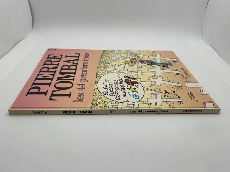 Pierre Tombal - EO - T 1 - Les 44 premiers trous - Raoul Cauvin / Marc Hardy - Dupuis - BD franco-belge - Bon état