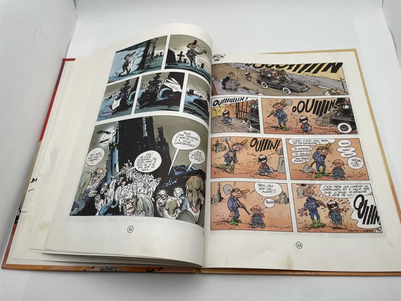 Pierre Tombal - EO - T 3 - Dessin dédicacé - Mort aux dents - Raoul Cauvin / Marc Hardy - Dupuis - BD franco-belge - Très bon état