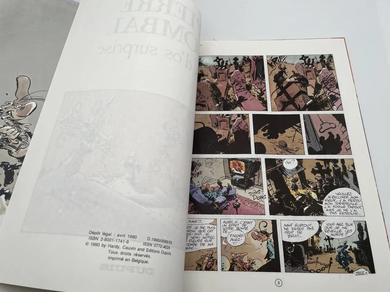 Pierre Tombal - EO - T 7 - Cas d'os surprise - Raoul Cauvin / Marc Hardy - Dupuis - BD franco-belge - Très bon état