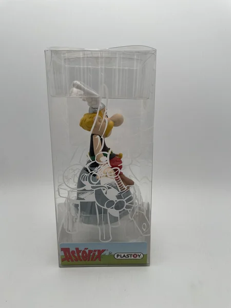 Plastoy – Astérix assis sur son rocher (tirelire) - Figurines - Neuf
