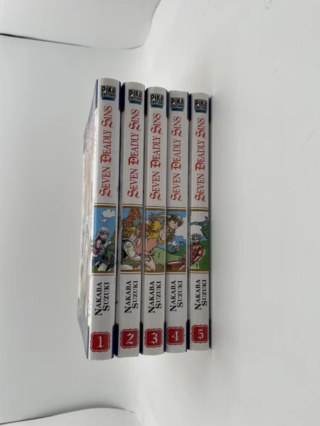Seven Deadly Sins - T 1 à T 5 - Nakaba Suzuki - Pika - Mangas - Bon état