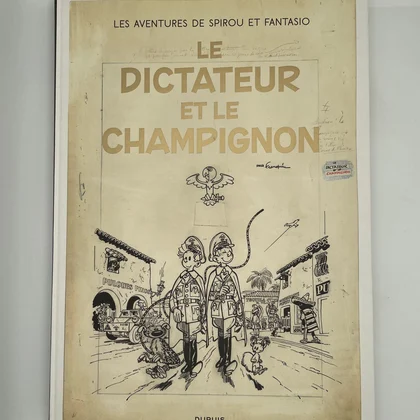 Spirou et Fantasio - T 10 - Le Dictateur et le Champignon - André Franquin - Dupuis - BD franco-belge - Très bon état