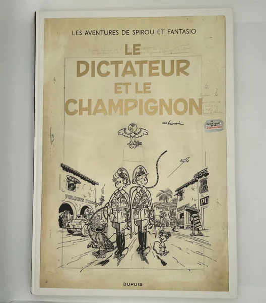 Spirou et Fantasio - T 10 - Le Dictateur et le Champignon - André Franquin - Dupuis - BD franco-belge - Très bon état