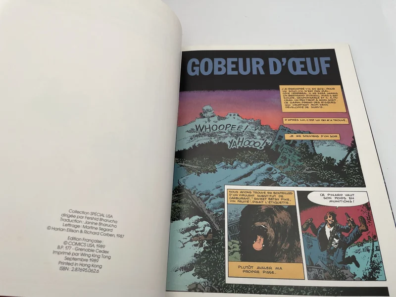 Vic & Blood - Les chroniques d'un gars et son chien - Harlan Ellison / Richard Corben - Comics USA - Comics - Très bon état