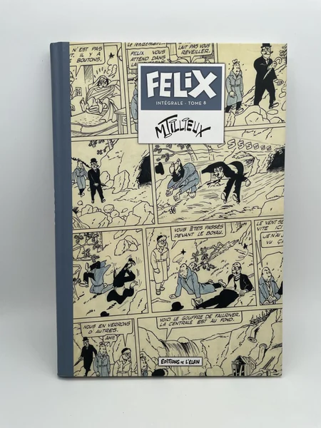Félix - Intégrale - T 8- EO - Maurice Tillieux - Éditions de l'Élan - BD franco-belge - Très bon état