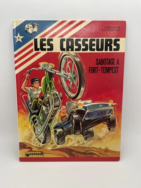 Les Casseurs - T 2 - Sabotage à Fort-Tempest - Christian Denayer / André-Paul Duchâteau - Dargaud - BD franco-belge - Très bon état