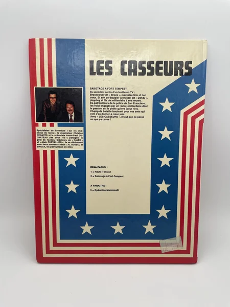Les Casseurs - T 2 - Sabotage à Fort-Tempest - Christian Denayer / André-Paul Duchâteau - Dargaud - BD franco-belge - Très bon état