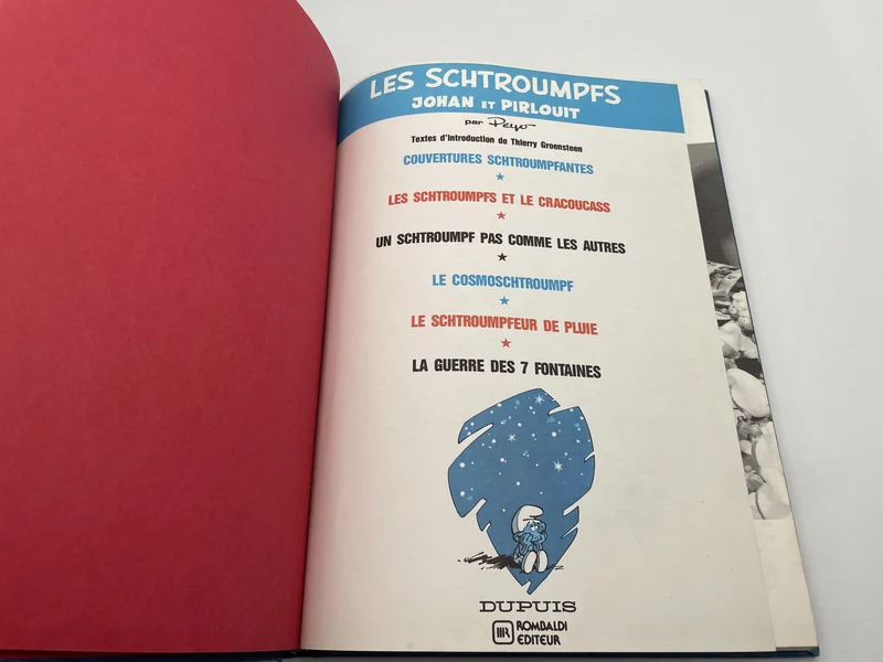 Les Schtroumpfs - Intégrale Rombaldi (T 5) - Peyo - Dupuis - BD franco-belge - Très bon état