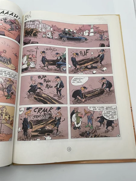 Pierre Tombal - T 4 - EO - Des os pilants - Raoul Cauvin / Marc Hardy - Dupuis - BD franco-belge - Très bon état
