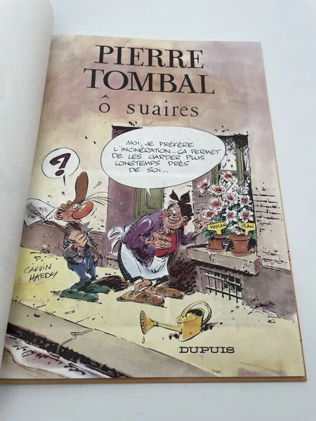 Pierre Tombal - T 5 - EO - Ô suaires - Raoul Cauvin / Marc Hardy - Dupuis - BD franco-belge - Très bon état