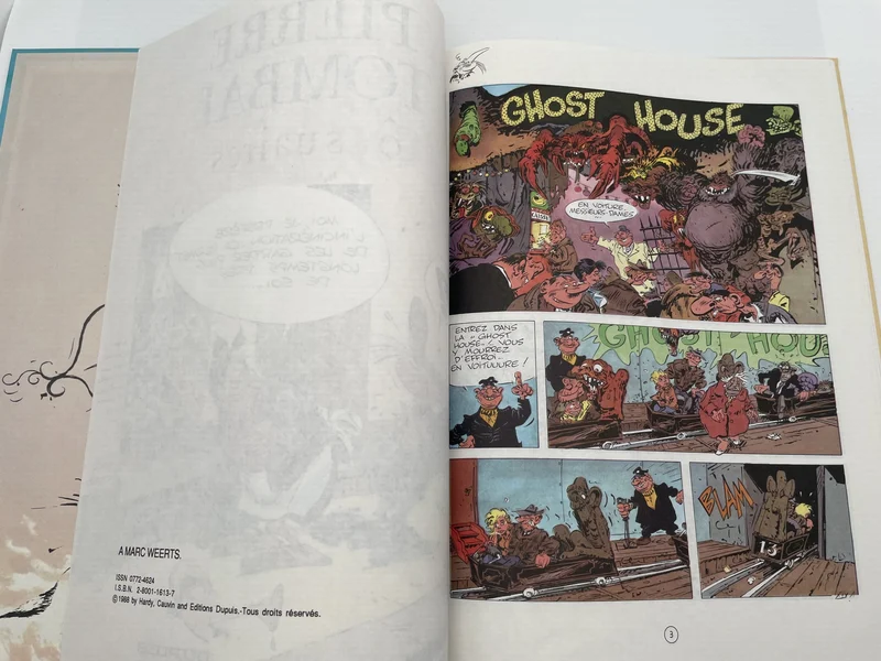 Pierre Tombal - T 5 - EO - Ô suaires - Raoul Cauvin / Marc Hardy - Dupuis - BD franco-belge - Très bon état