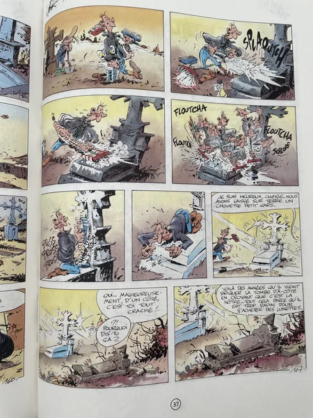 Pierre Tombal - T 5 - EO - Ô suaires - Raoul Cauvin / Marc Hardy - Dupuis - BD franco-belge - Très bon état