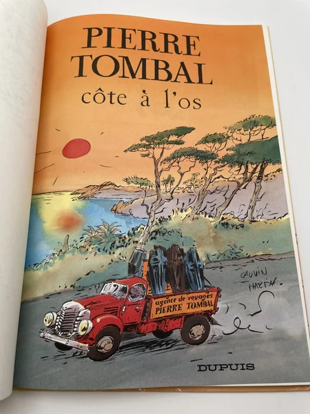 Pierre Tombal - T 6 - EO - Côte à l'os - Raoul Cauvin / Marc Hardy - Dupuis - BD franco-belge - Très bon état