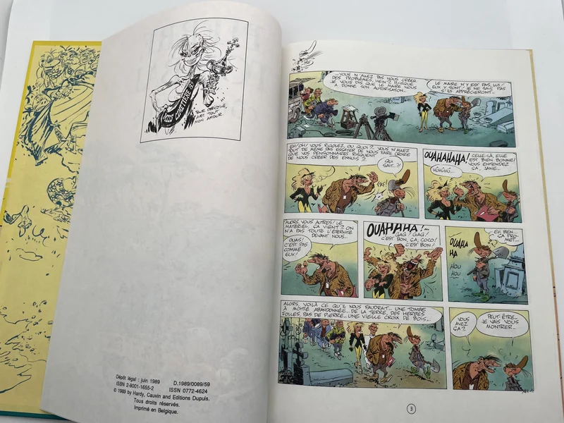 Pierre Tombal - T 6 - EO - Côte à l'os - Raoul Cauvin / Marc Hardy - Dupuis - BD franco-belge - Très bon état