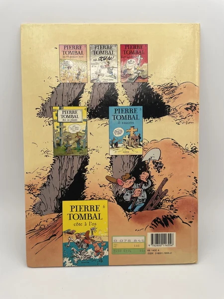 Pierre Tombal - T 6 - EO - Côte à l'os - Raoul Cauvin / Marc Hardy - Dupuis - BD franco-belge - Très bon état