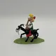 Pirlouit jouant de la guitare à cheval sur biquette - Pixi - Figurines - Très bon état — Photo 7