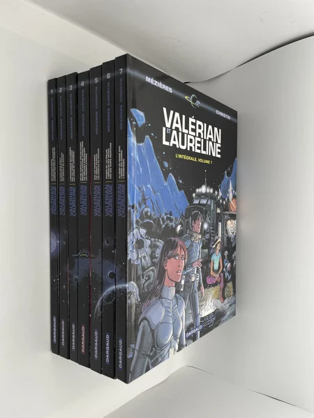 Valérian et Laureline - Intégrale (T 1 à T 7) - Jean-Claude Mézières / Pierre Christin - Dargaud - BD franco-belge - Très bon état