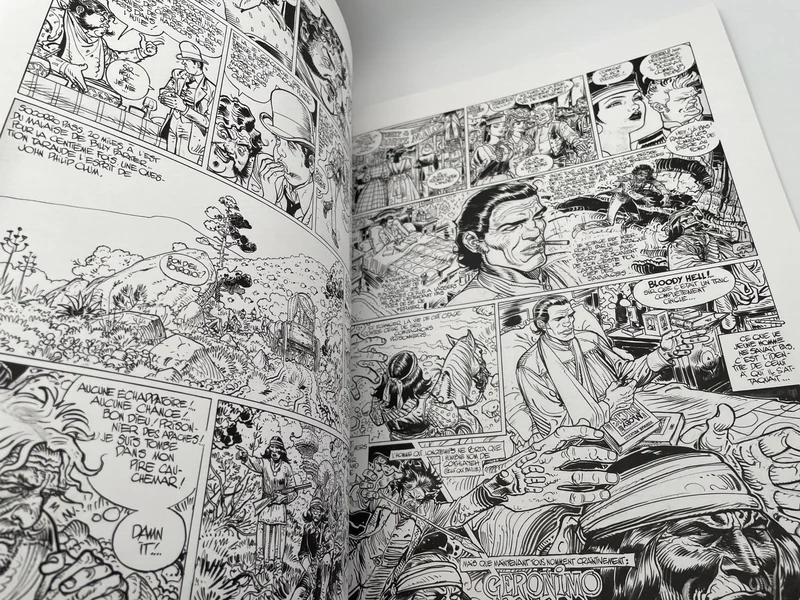 Blueberry - 26 - N&B - Geronimo l’apache - Charlier - Giraud - 2016 - BD franco-belge - Très bon état