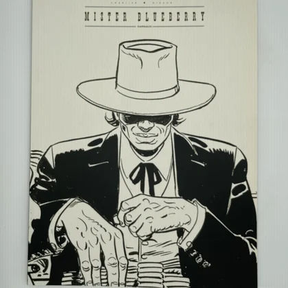 Blueberry - N&B - 24 - Mister Blueberry - Jean Giraud - Dargaud - BD franco-belge - Très bon état