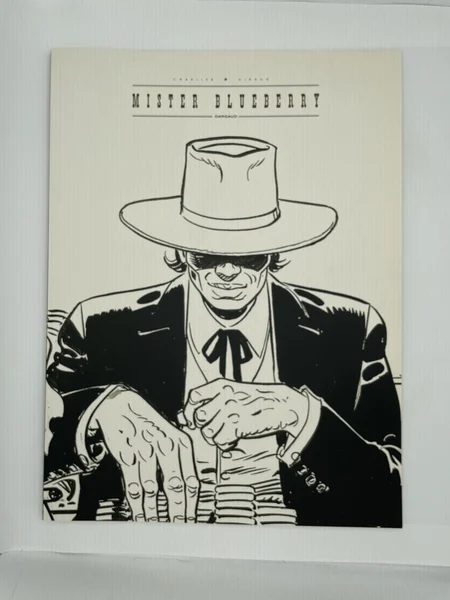 Blueberry - N&B - 24 - Mister Blueberry - Jean Giraud - Dargaud - BD franco-belge - Très bon état