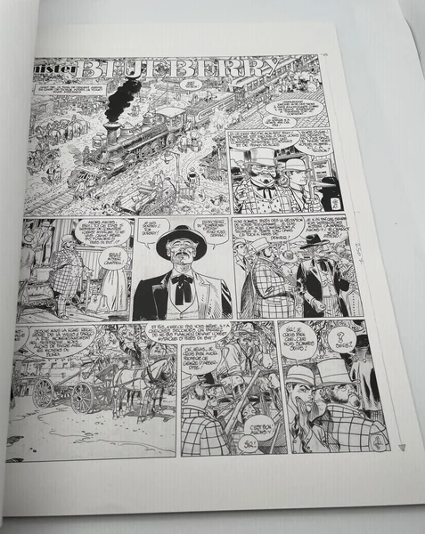 Blueberry - N&B - 24 - Mister Blueberry - Jean Giraud - Dargaud - BD franco-belge - Très bon état