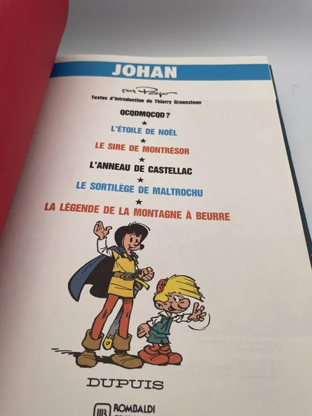 Johan et Pirlouit - Intégrale Rombaldi (T 6 à T 8) - Peyo - BD franco-belge - Très bon état