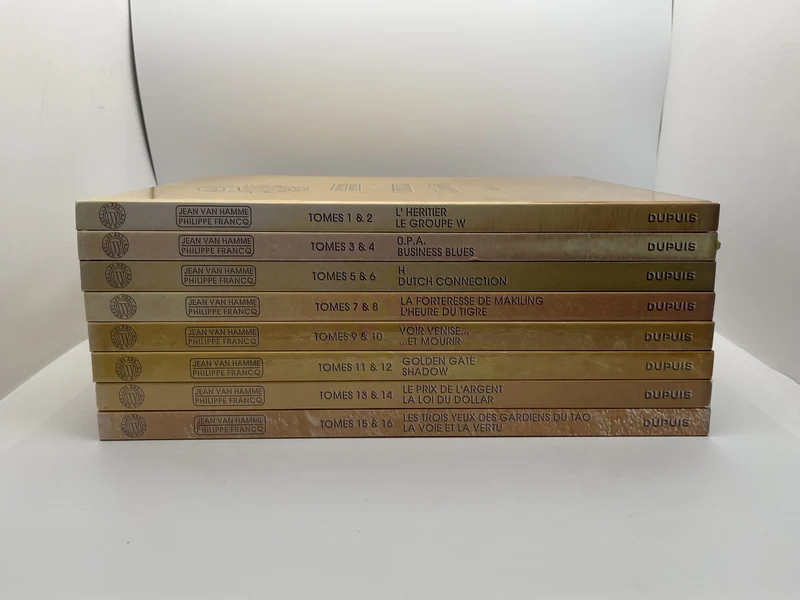Largo Winch - Intégrale des 20 ans (T 1 à T 16) - Jean Van Hamme / Philippe Francq - Dupuis - BD franco-belge - Très bon état