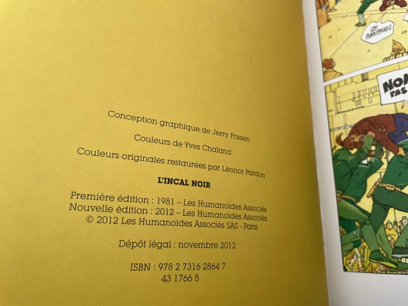 L'Incal - Une aventure de John Difool - TL - T01 - L'Incal noir - Moebius / Alejandro Jodorowsky - Les Humanoïdes associés - BD franco-belge - Très bon état