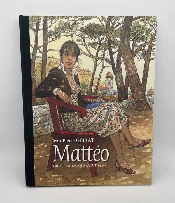 Troisième volet de la fresque romanesque de Jean-Pierre Gibrat, Mattéo suit un jeune homme d'origine espagnole ballotté par les grands soubresauts du XXe siècle, de la Grande Guerre à la guerre d'Espagne. Cette troisième époque s'ouvre en août 1936, en